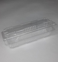 Контейнер пластиковый для одного эклера