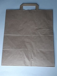 Пакет бумажный КРАФТ 320х200х320 с плоским дном