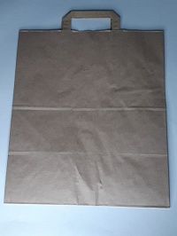 Пакет бумажный КРАФТ 320х200х320 с плоским дном