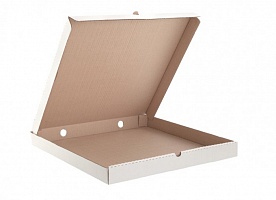 Коробка для пиццы 40х40х4см белая