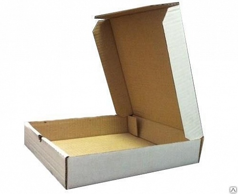 Коробка для пиццы 30х30х4см белая