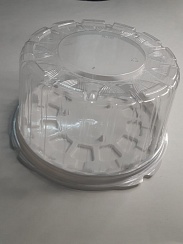 Коробка для торта круглая D-16,5 пластиковая SL-165