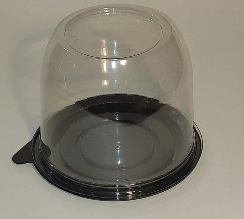 Большая купольная упаковка ПРТ-132 с черным дном