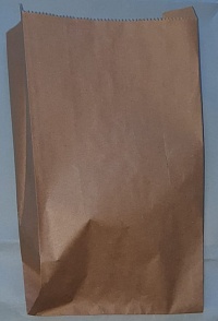 Пакет бумажный КРАФТ 200+100×350 с прямоугольным дном