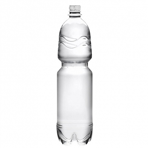 Бутылка ПЭТ 2л с крышкой прозрачная